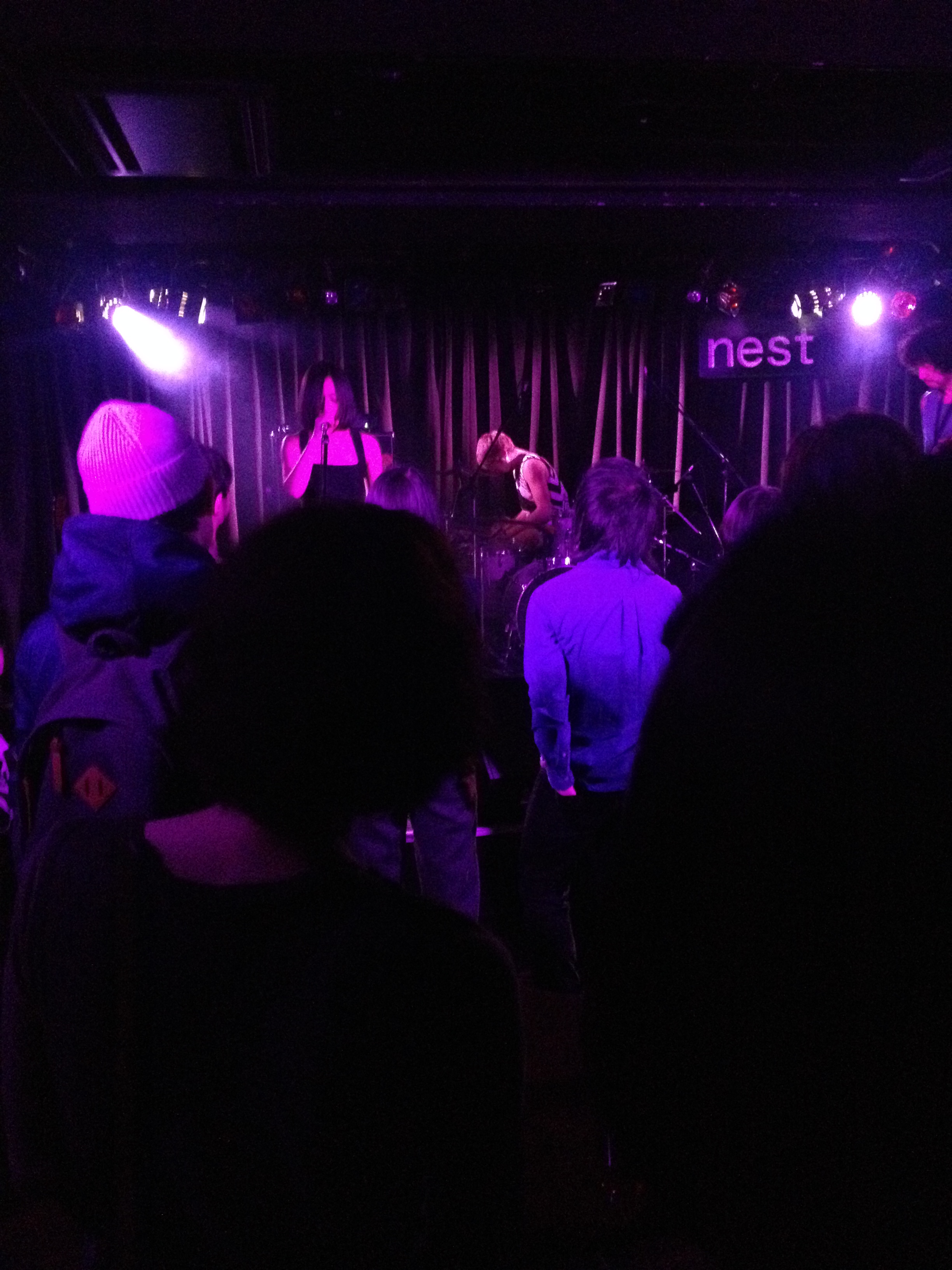 Crocodiles supported by Miila and the Geeks, O-Nest, Shibuya, Feb 2014