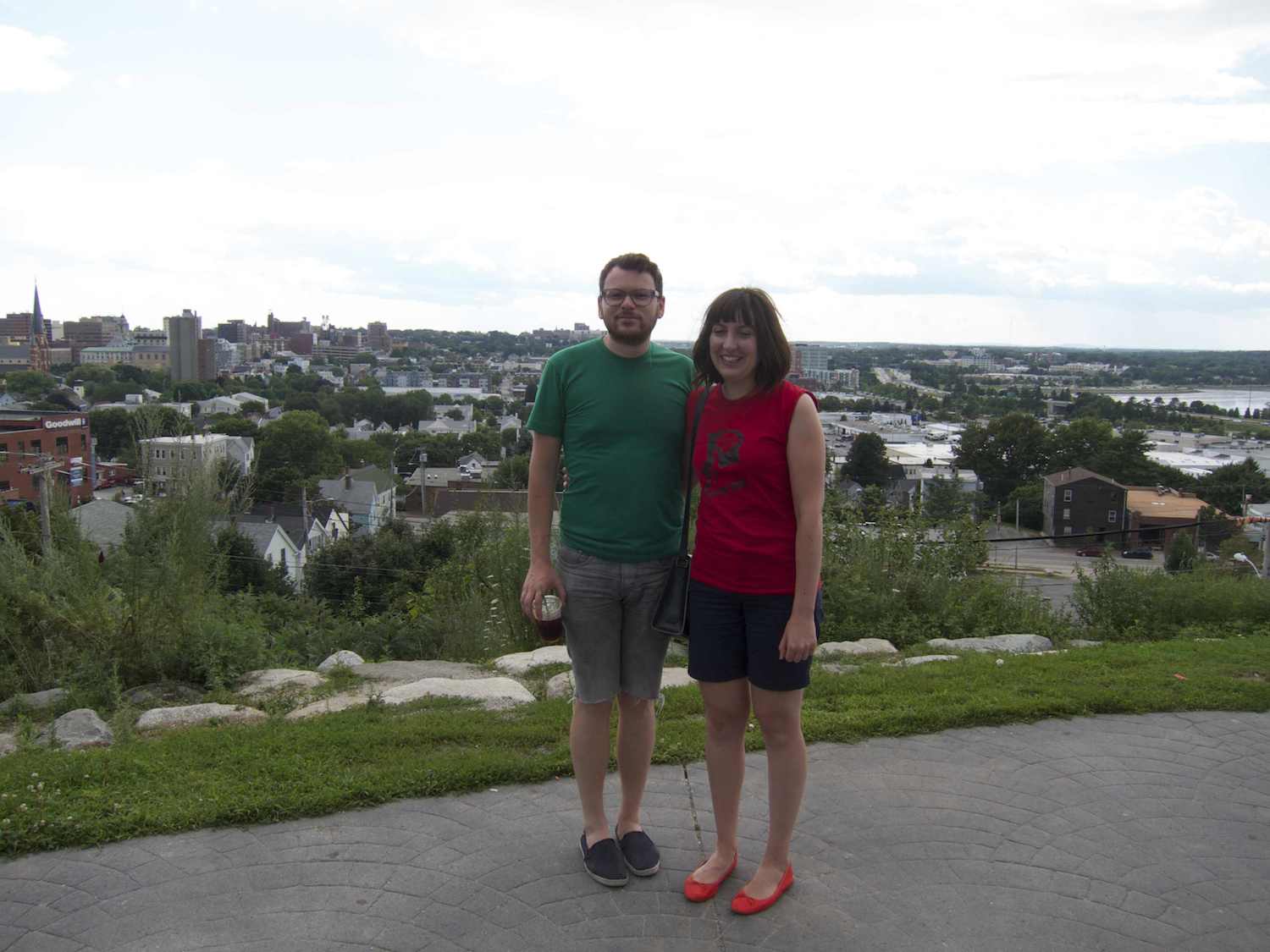 Andrew and Erin in New England